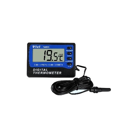 TM803 Fridge, Freezer or Room Thermometer with Alarm