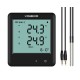 YDP-700E Large Display PDF Temperature Data Logger, External Probes