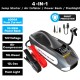 JT-L084 Portable 4-in-1 Battery Jump Starter with Air Compressor